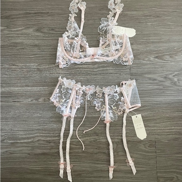 For Love and Lemons Bra and Garter Belt - Picture 8 of 12